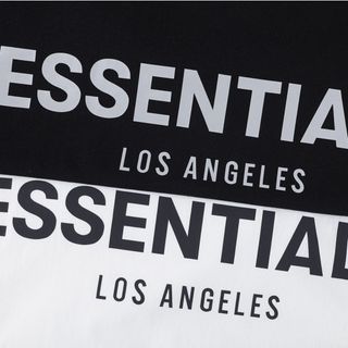 エッセンシャル(Essential)のESSENTIALS Tシャツ男女兼用 エッセンシャルズ 高級感光るLOGO半袖(Tシャツ/カットソー(半袖/袖なし))