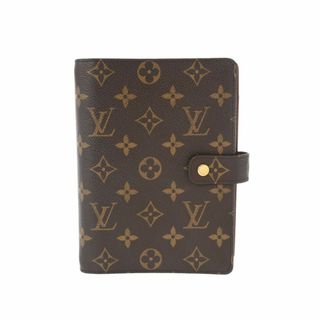 ルイヴィトン(LOUIS VUITTON)のルイヴィトン モノグラム アジェンダ MM 手帳カバー ブラウン(手帳)