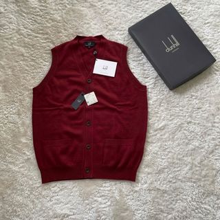 ダンヒル(Dunhill)の未使用　ダンヒル　カシミア ベスト(ベスト)