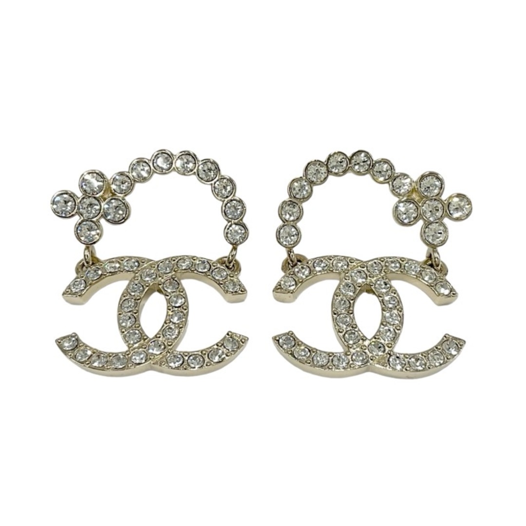 CHANEL - シャネル CHANEL ピアス イヤリング ゴールド ココ CHANEL - シャネル CHANEL ピアス イヤリング ゴールド ココ