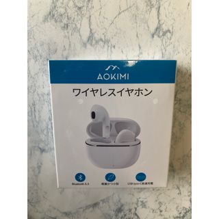 【新品・未開封】AOKIMI Bluetooth イヤホン　防水(ヘッドフォン/イヤフォン)