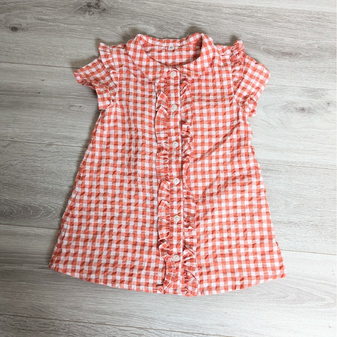 西松屋(ニシマツヤ)のワンピース　2点セット キッズ/ベビー/マタニティのキッズ服女の子用(90cm~)(ワンピース)の商品写真