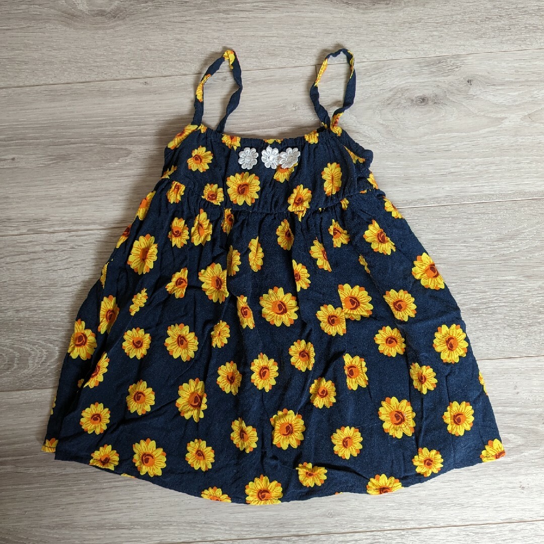 西松屋(ニシマツヤ)のワンピース　2点セット キッズ/ベビー/マタニティのキッズ服女の子用(90cm~)(ワンピース)の商品写真