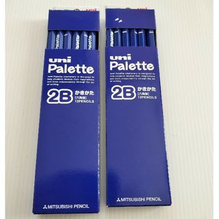 uni　Palette　ユニパレット　2B　六角軸　24本(鉛筆)