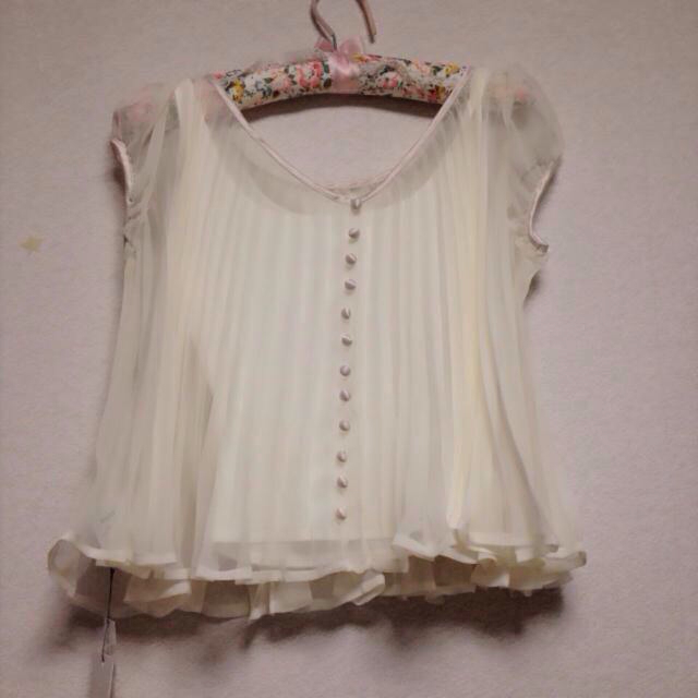 SNIDEL(スナイデル)のシフォントップス♡snidel レディースのトップス(カットソー(半袖/袖なし))の商品写真