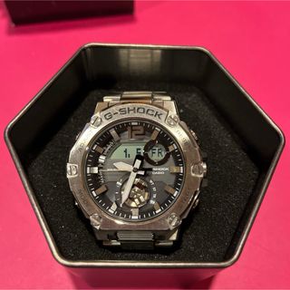 ジーショック(G-SHOCK)のお値下げ中！G-SHOCK   美品　GST-B300SD-1ADR 5631(腕時計(アナログ))