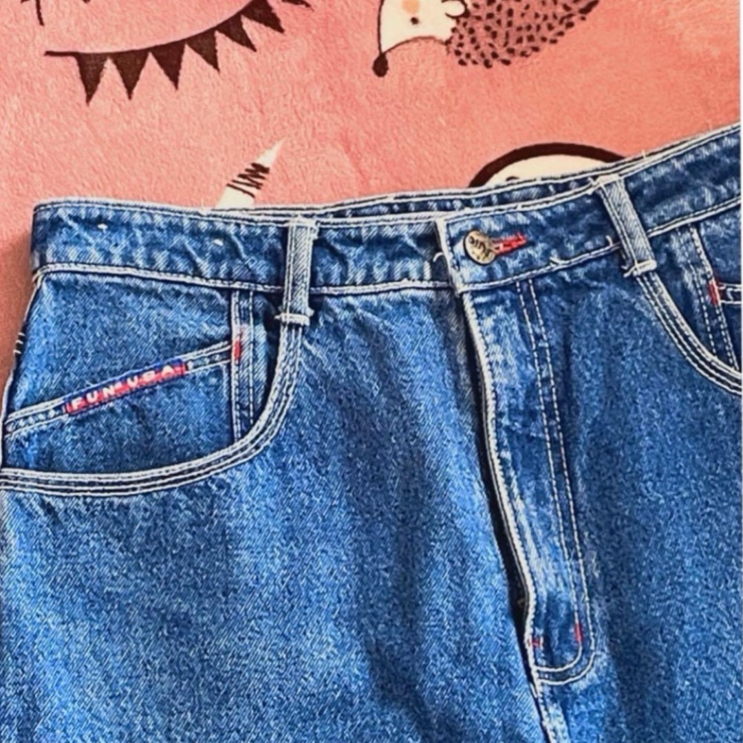 Lochie(ロキエ)のヴィンテージ デニム 刺繍 デニム メンズ パンツ 鷲 メンズのパンツ(デニム/ジーンズ)の商品写真