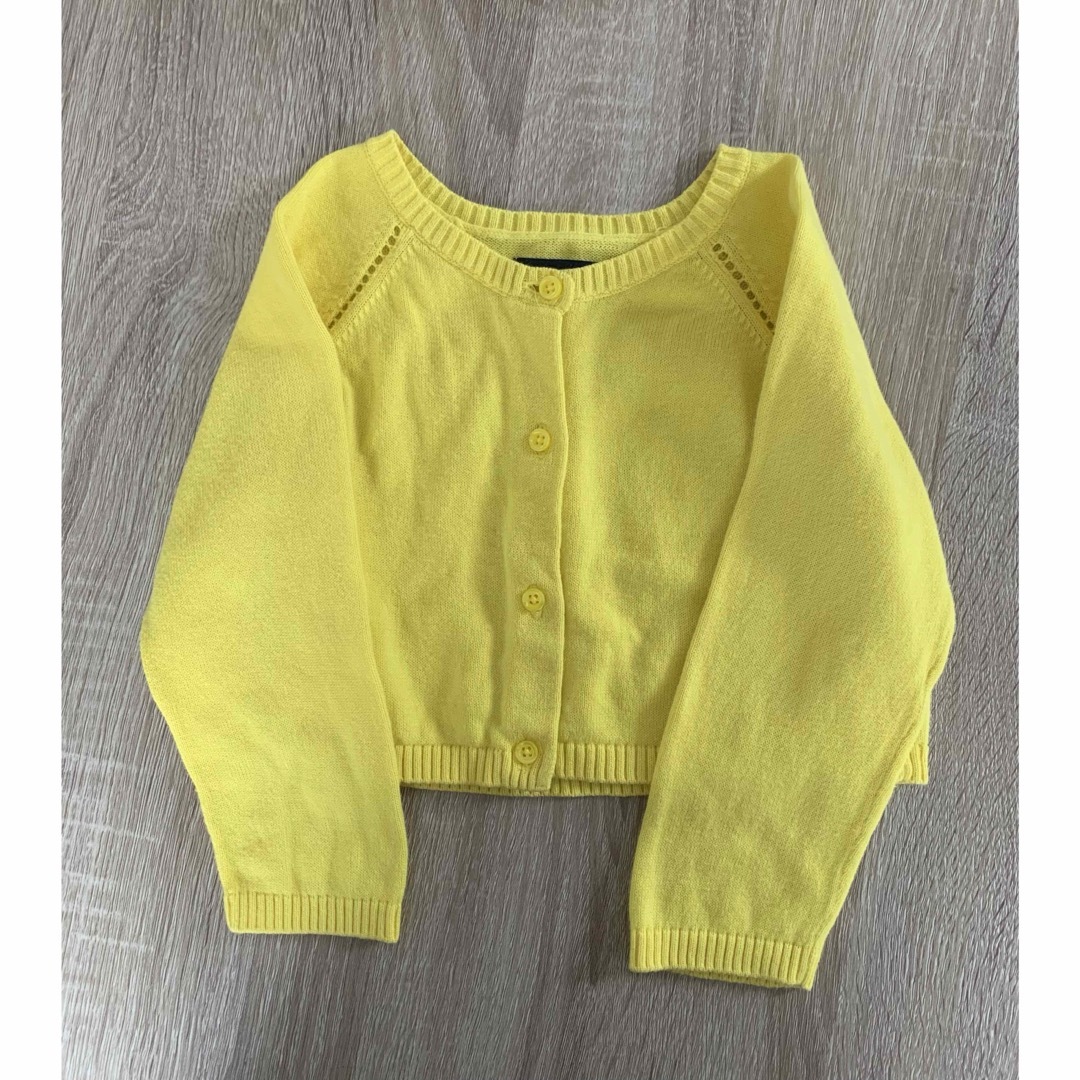 babyGAP(ベビーギャップ)のギャップベビー　ベビー薄手カーディガン　18-24 month 90cm キッズ/ベビー/マタニティのキッズ服女の子用(90cm~)(カーディガン)の商品写真