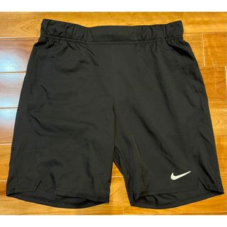 ナイキ(NIKE)のNIKE tennis ハーフパンツ  ゲームパンツ　Lサイズ　美品　黒(ウェア)