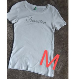 ベネトン(BENETTON)のベネトン　Tシャツ　白(Tシャツ(半袖/袖なし))