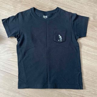 ユニクロ(UNIQLO)の110 ミッキーマウス　半袖(Tシャツ/カットソー)