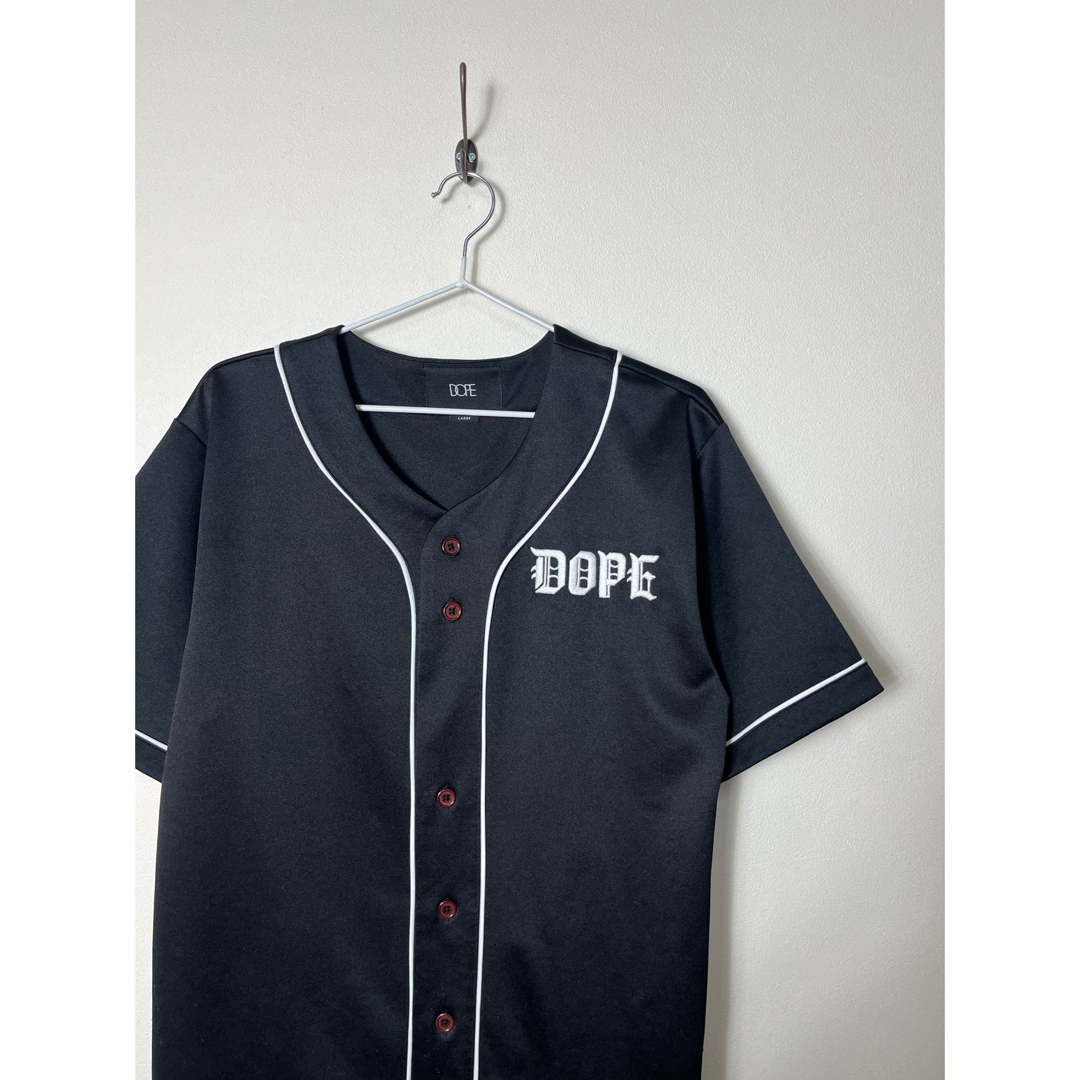 K587 DOPE ドープ ベースボールシャツ メンズのトップス(Tシャツ/カットソー(半袖/袖なし))の商品写真