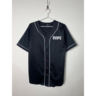 K587 DOPE ドープ ベースボールシャツ(Tシャツ/カットソー(半袖/袖なし))