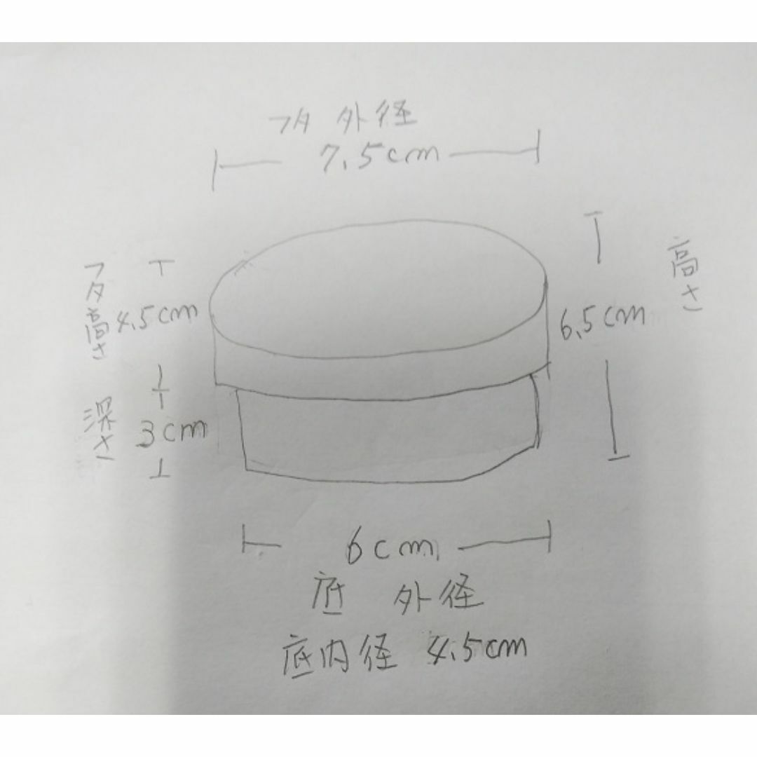 ブルーベリーケーキの小物入れ ハンドメイドの生活雑貨(雑貨)の商品写真