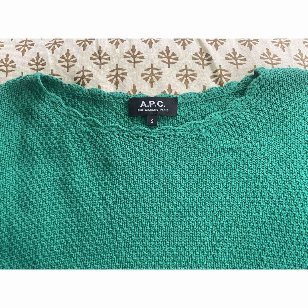 A.P.C(アーペーセー)のSALE  A.P.C. サマーニット グリーン レディースのトップス(カットソー(長袖/七分))の商品写真