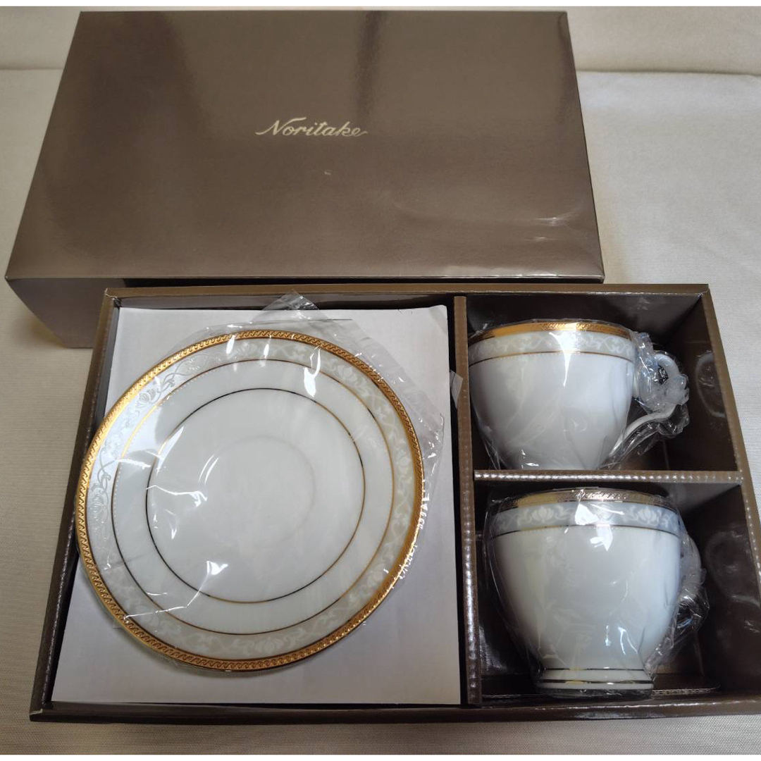 Noritake(ノリタケ)の新品✴︎Noritake ノリタケ　カップ＆ソーサー インテリア/住まい/日用品のキッチン/食器(グラス/カップ)の商品写真