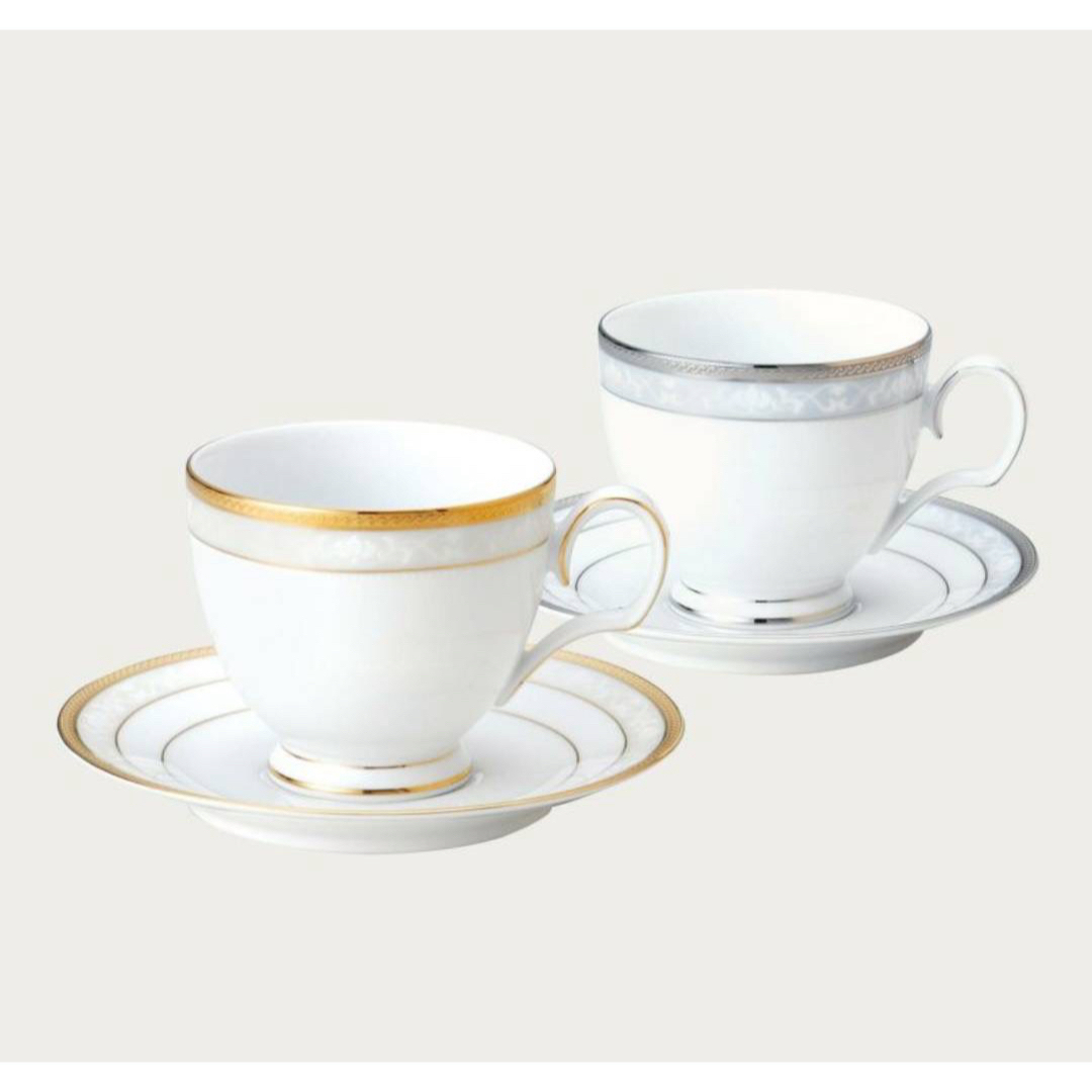 Noritake(ノリタケ)の新品✴︎Noritake ノリタケ　カップ＆ソーサー インテリア/住まい/日用品のキッチン/食器(グラス/カップ)の商品写真