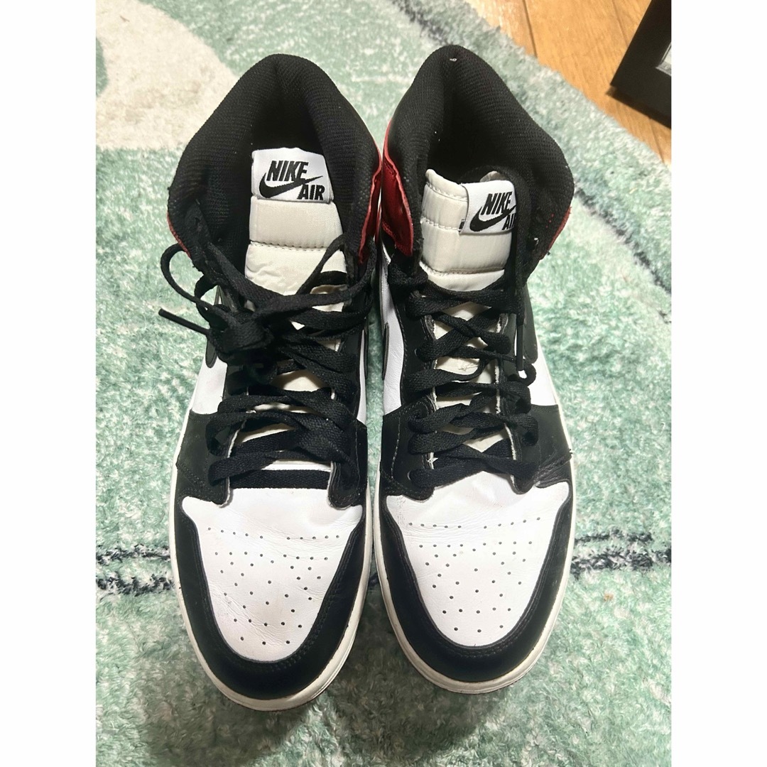 Jordan Brand（NIKE）(ジョーダン)のJordan 1 Retro High Black Toeつま黒2013) メンズの靴/シューズ(スニーカー)の商品写真