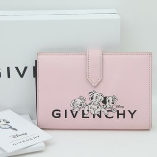 ジバンシィ(GIVENCHY)のIT8PK62NJHO0 GIVENCHY ジバンシー DISNEY ディズニー コンパクトウォレット 101匹わんちゃん 限定 ピンク 二つ折り 財布(財布)