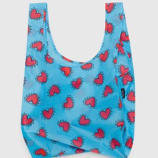 バグゥ(BAGGU)のBAGGU スタンダードエコバッグ Hearts キースヘリングコラボ(エコバッグ)