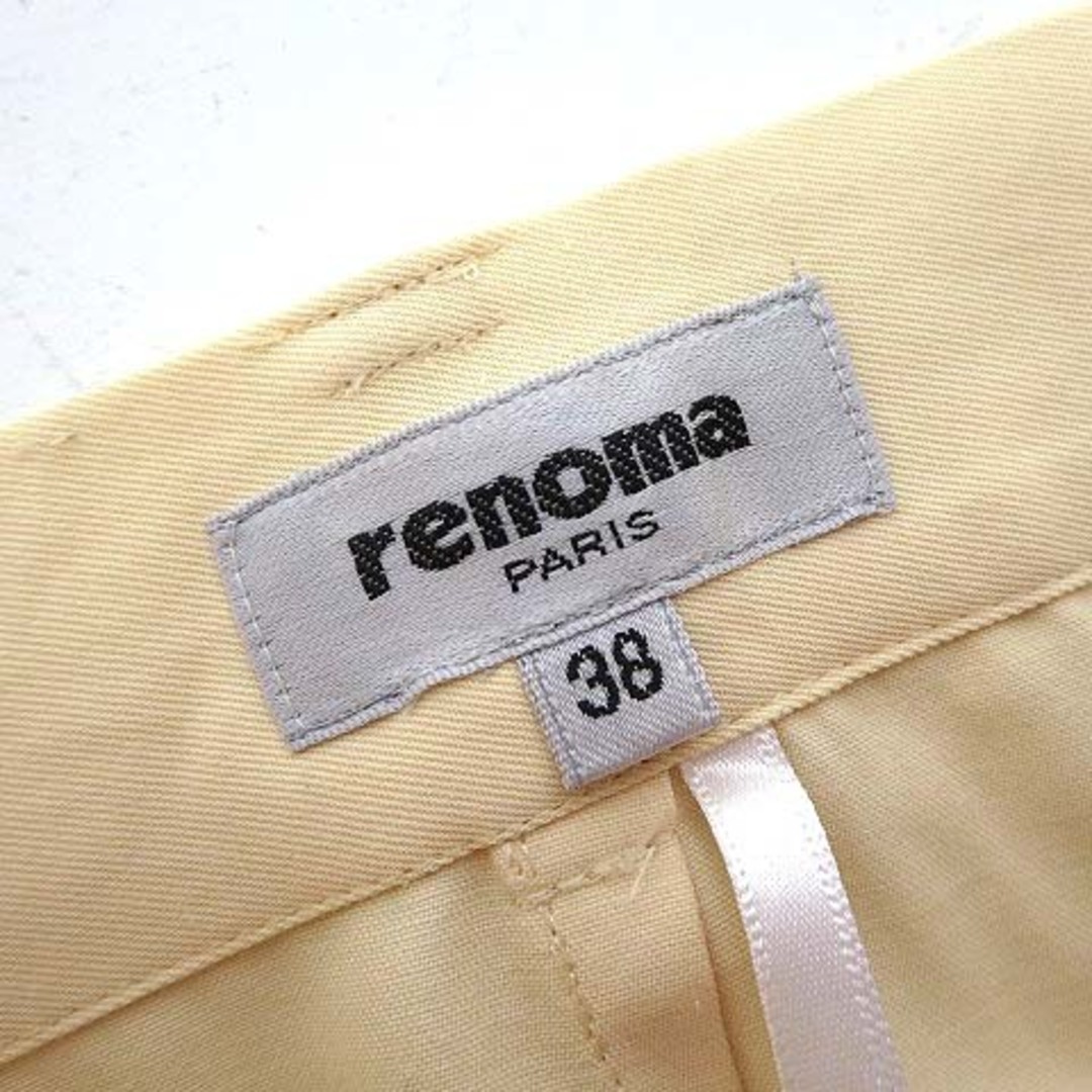 RENOMA(レノマ)のレノマ パンツ スラックス ワイドパンツ サイドライン とろみ 薄手 M 38 レディースのパンツ(その他)の商品写真
