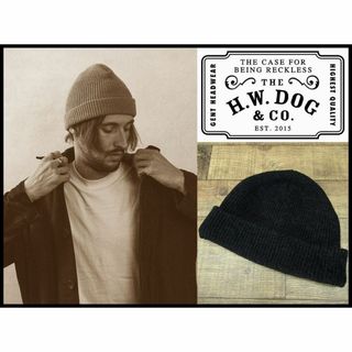 ザエイチダブリュドックアンドコー(THE H.W. DOG & CO.)のTHE H.W.DOG&CO. ザエイチダブリュードッグアンドコー ビーニー帽子(ニット帽/ビーニー)