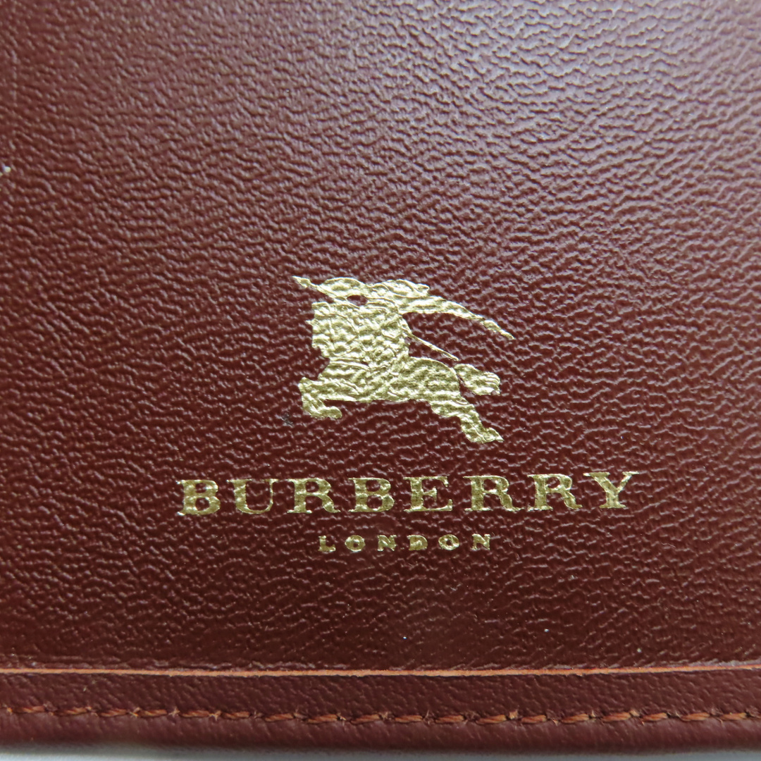 BURBERRY(バーバリー)のS04 BURBERRY バーバリー ノバチェック キャンバス/レザー ペンホルダー リフィル付き 手帳カバー ベージュ レディースのファッション小物(その他)の商品写真