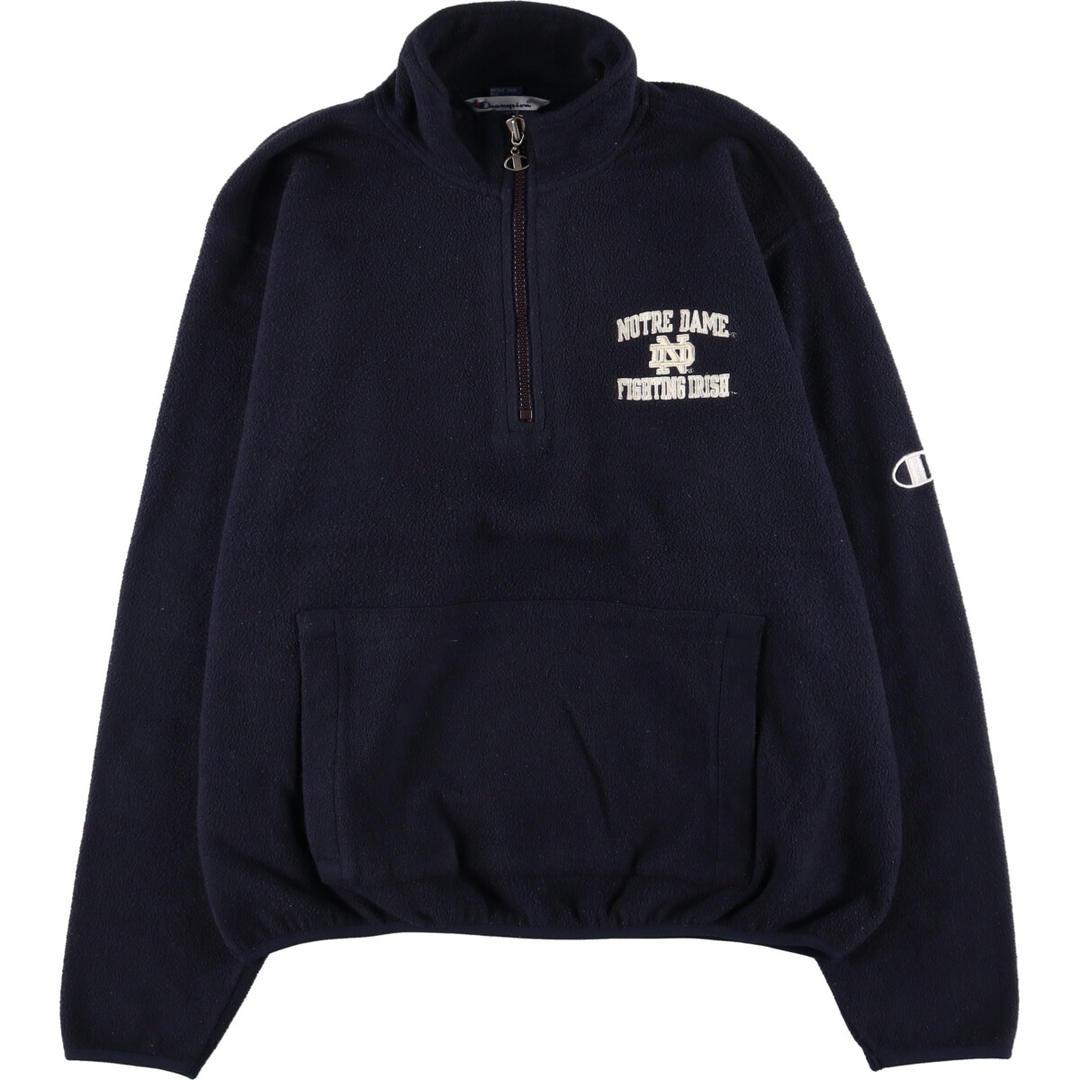 Champion(チャンピオン)の古着 90年代 チャンピオン Champion ハーフジップ フリースプルオーバー メンズL ヴィンテージ /eaa385725 メンズのジャケット/アウター(その他)の商品写真