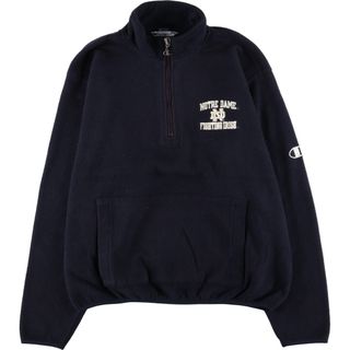 チャンピオン(Champion)の古着 90年代 チャンピオン Champion ハーフジップ フリースプルオーバー メンズL ヴィンテージ /eaa385725(その他)