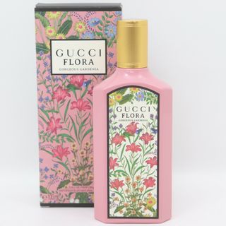 グッチ(Gucci)のITARIYPVIFM6 GUCCI グッチ FLORA フローラ ゴージャス ガーデニア オードパルファム 100ml レディース 香水 数回使用のみ(香水(女性用))