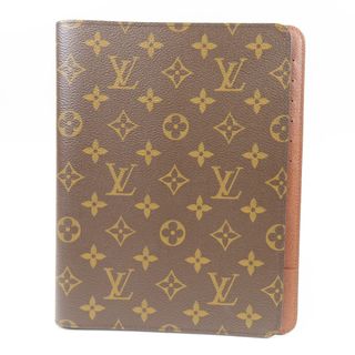 ルイヴィトン(LOUIS VUITTON)の未使用品 LOUIS VUITTON ルイヴィトン アジェンダ ビューロー ビジネス モノグラム 手帳カバー PVC ブラウン ユニセックス【中古】(手帳)