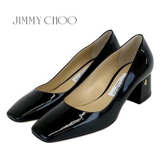 ジミーチュウ(JIMMY CHOO)の未使用 ジミーチュウ JIMMY CHOO DIANNE パンプス 靴 シューズ パテント ブラック 黒(ハイヒール/パンプス)