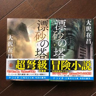 シュウエイシャ(集英社)の漂砂の塔　上下巻(文学/小説)