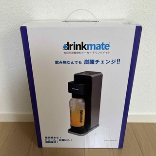 ドリンクメイト(drinkmate)の【新品未開封】炭酸水メーカーdrinkmate DRM1013 BLACK(その他)