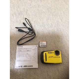 フジフイルム(富士フイルム)のFUJI FILM FinePix XP XP120 YELLOW(コンパクトデジタルカメラ)