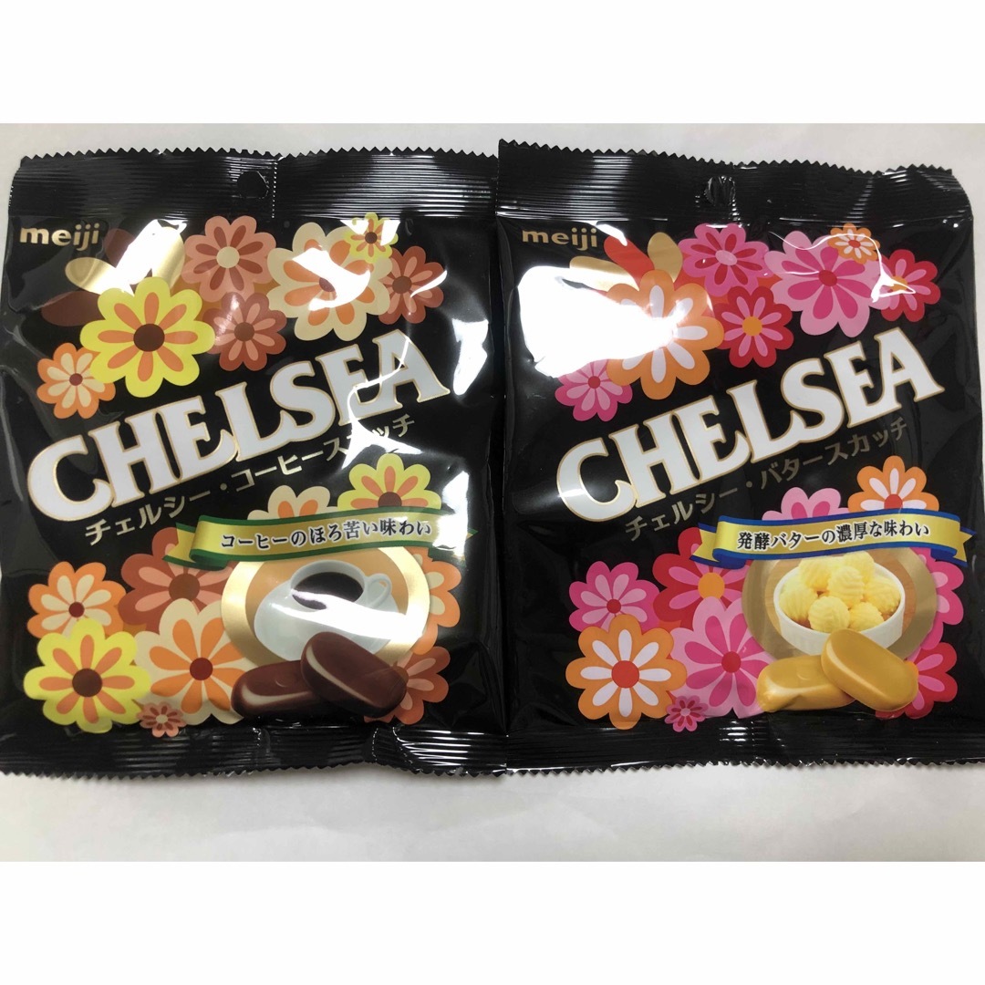 chelsea(チェルシー)のチェルシー　コーヒー　バタースカッチ　明治　飴　新品未開封 食品/飲料/酒の食品(菓子/デザート)の商品写真