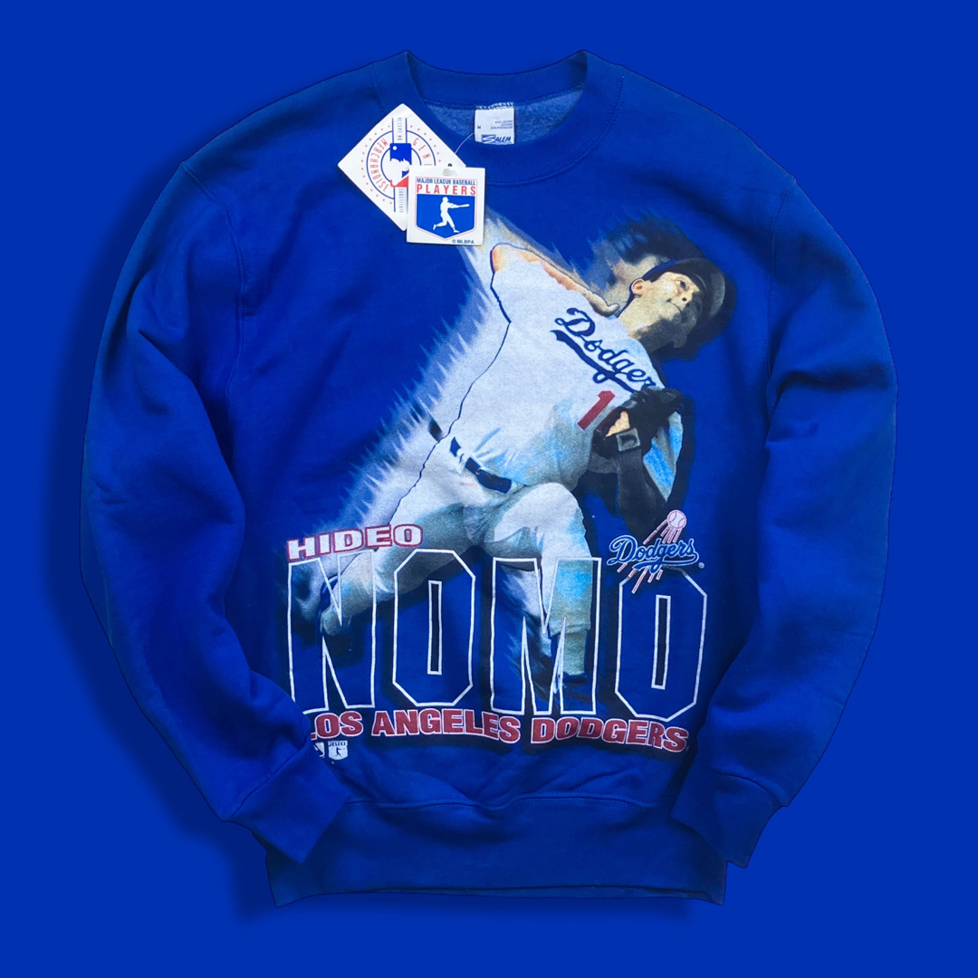 MLB - デッドストック 90s USA製 ロサンゼルスドジャース 野茂 MLB - デッドストック 90s USA製 ロサンゼルスドジャース 野茂