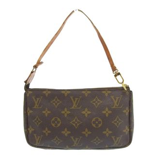 ルイヴィトン(LOUIS VUITTON)の【本物保証】 ルイヴィトン LOUIS VUITTON モノグラム ポシェット アクセソワール アクセサリーポーチ ポーチ M51980(ポーチ)