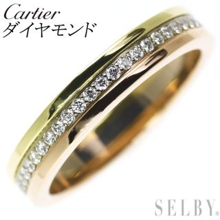 カルティエ(Cartier)のカルティエ K18YG/WG/PG ダイヤモンド リング ヴァンドーム 48号(リング(指輪))