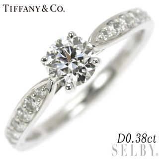 ティファニー(Tiffany & Co.)のティファニー Pt950 ダイヤモンド リング 0.38ct ハーモニーハーフサークル(リング(指輪))