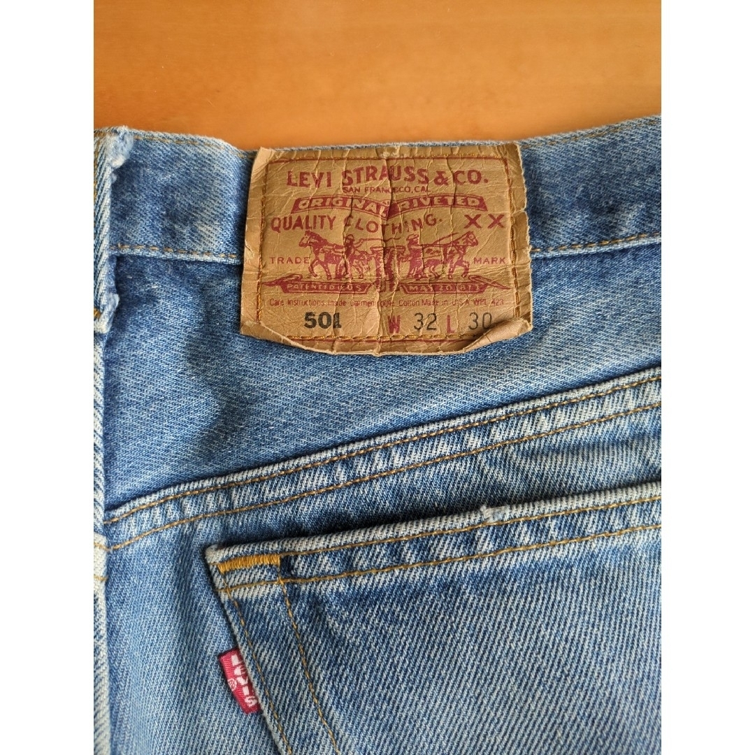 501(ゴーマルイチ)のLevi's501 Made in USA W32 L30 ゴールデンサイズ メンズのパンツ(デニム/ジーンズ)の商品写真