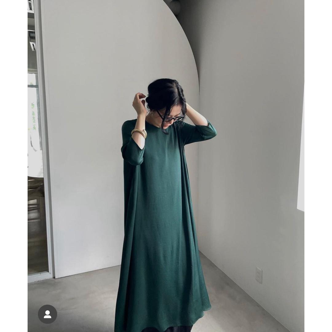 Ameri VINTAGE(アメリヴィンテージ)の2WAY CURTAIN VOLUME DRESS レディースのワンピース(ロングワンピース/マキシワンピース)の商品写真