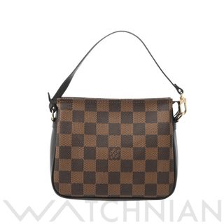 ルイヴィトン(LOUIS VUITTON)の中古 ルイ ヴィトン LOUIS VUITTON N51982 NO1908 レディース アクセサリーポーチ ダミエ ブラウン ダミエキャンバス(ポーチ)