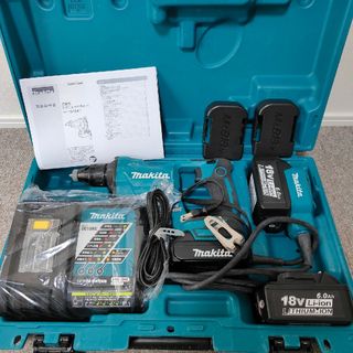 マキタ(Makita)の現役良品!　マキタ　18V　充電式スクリュードライバ　FS454D青　セット(その他)