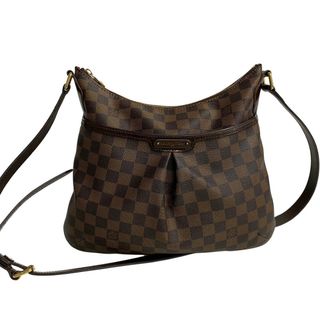 ルイヴィトン(LOUIS VUITTON)の極 美品 希少品 LOUIS VUITTON ルイヴィトン ブルームズベリ PM ダミエ レザー 本革 ミニ ショルダーバッグ ポシェット ブラウン 70116(ショルダーバッグ)