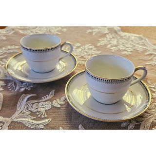 ノリタケ(Noritake)のオールドノリタケ デミタスカップ&ソーサー 2客セット 新品(食器)