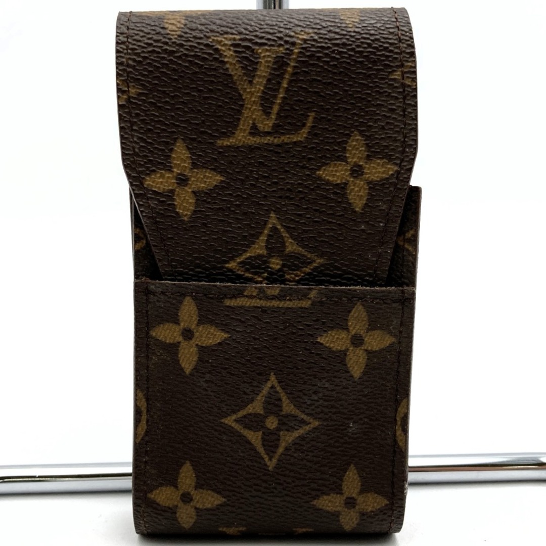 LOUIS VUITTON(ルイヴィトン)のLOUIS VUITTON ルイ・ヴィトン M63024 エテュイ・シガレット シガレットケース 煙草 ブラウン モノグラムキャンバス レディース メンズ 【中古】 メンズのファッション小物(タバコグッズ)の商品写真