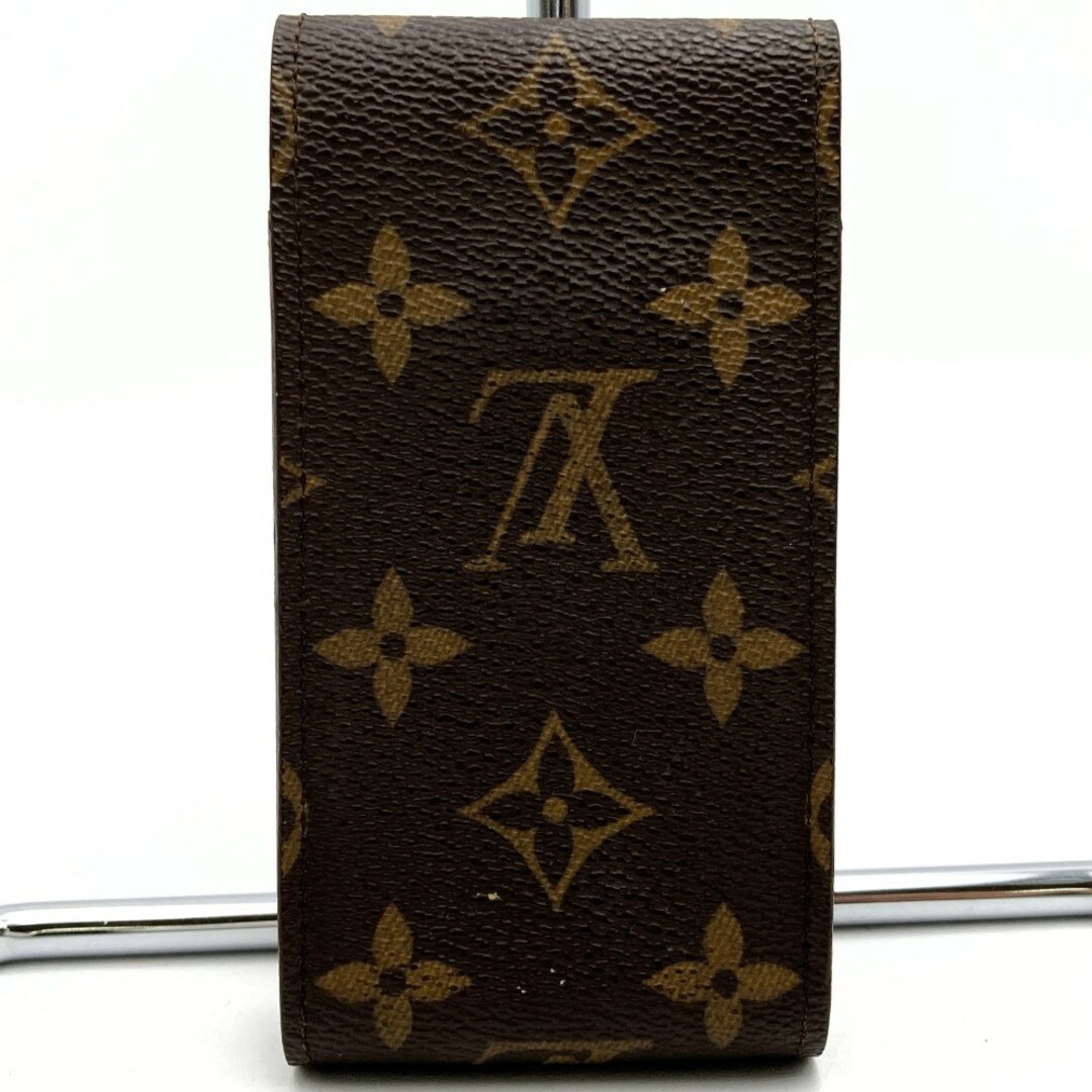 LOUIS VUITTON(ルイヴィトン)のLOUIS VUITTON ルイ・ヴィトン M63024 エテュイ・シガレット シガレットケース 煙草 ブラウン モノグラムキャンバス レディース メンズ 【中古】 メンズのファッション小物(タバコグッズ)の商品写真