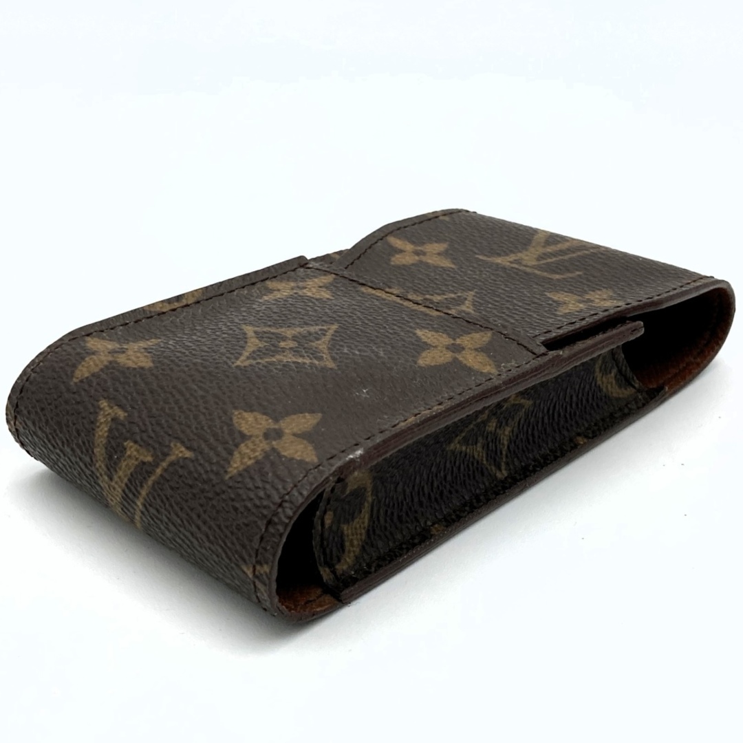 LOUIS VUITTON(ルイヴィトン)のLOUIS VUITTON ルイ・ヴィトン M63024 エテュイ・シガレット シガレットケース 煙草 ブラウン モノグラムキャンバス レディース メンズ 【中古】 メンズのファッション小物(タバコグッズ)の商品写真