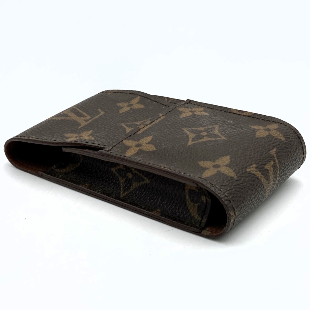 LOUIS VUITTON(ルイヴィトン)のLOUIS VUITTON ルイ・ヴィトン M63024 エテュイ・シガレット シガレットケース 煙草 ブラウン モノグラムキャンバス レディース メンズ 【中古】 メンズのファッション小物(タバコグッズ)の商品写真